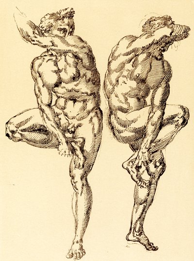 Deux actes masculins - Baccio Bandinelli
