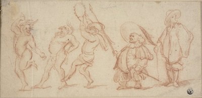 Figures de Carnaval - Baccio del Bianco