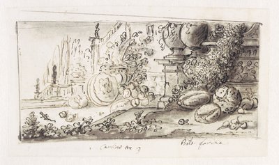 Nature morte dans un parc - Baldassare Farina