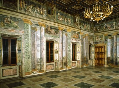 Salle des perspectives - Baldassarre Peruzzi