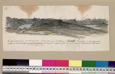 Souvenir du voyage en montagne en 1820 - Baltazar Mathias Keilhau
