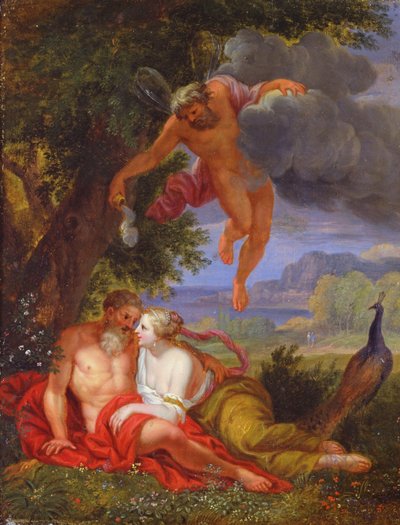 Hypnos envoyant Jupiter et Junon dormir - Balthasar Beschey