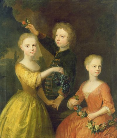 Les enfants du conseiller Barthold Heinrich Brockes (1680-1747) - Balthasar Denner