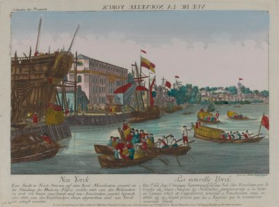 ?Vue de la Nouvelle Yorck?, vers 1776 - Balthasar Friedrich Leizelt