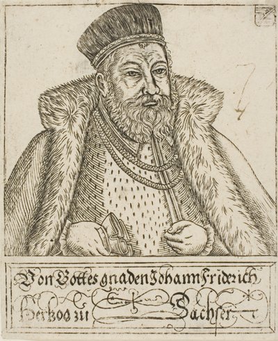 Johann Friedrich, des ducs et électeurs saxons - Balthasar Jenichen