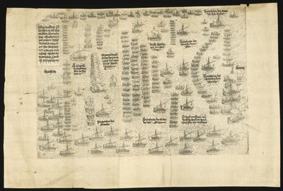 La Bataille de Lépante le 7 octobre 1571, 1571 - Balthasar Jenichen