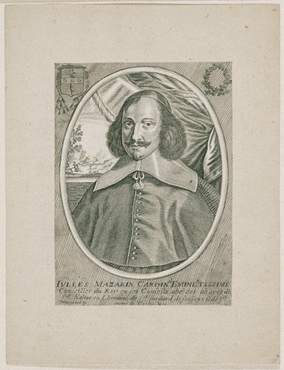 Cardinal Jules Mazarin - Balthasar Moncornet