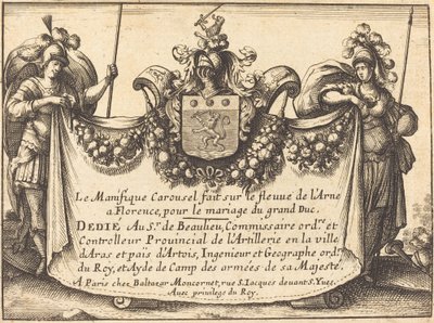 Page de titre - Balthasar Moncornet after Remigio Cantagallina