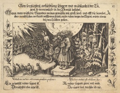 Von sorglichkeit ansächtung, schwere und mühsaamkeit der Tugent, so vornemlich in der Demut..., 1652 - Balthasar Schwan