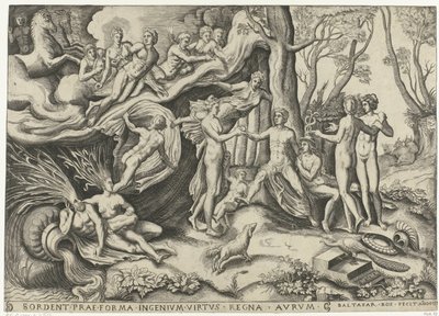 Le Jugement de Paris - Balthazar van den Bos