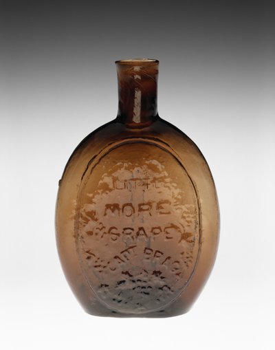 Flacon figuré, vers 1847 - Baltimore Glass Works