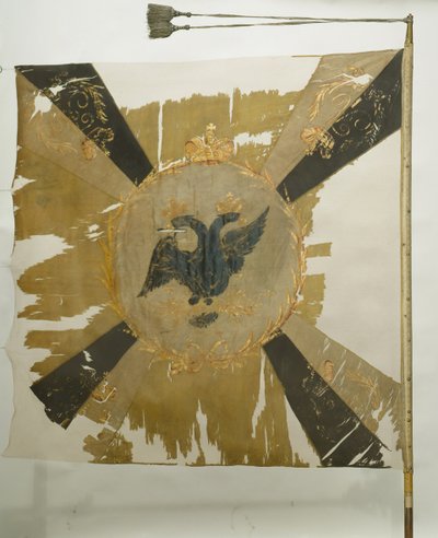 Drapeau du régiment de la garde de la vie Litovski lituanien, 1811 - Banners and Standards Flags