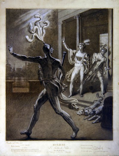 Don Juan et le Commandeur, illustration de l