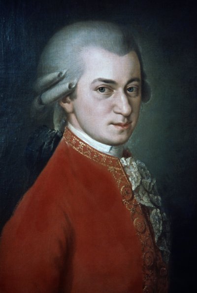 Wolfgang Amadeus Mozart, portrait posthume par Barbara Krafft - Barbara Krafft