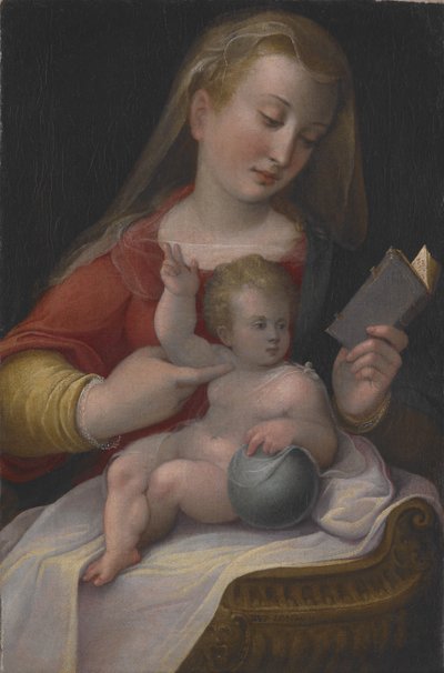 Madone et Enfant, vers 1580-85 - Barbara Longhi