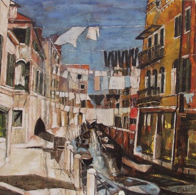 Jour de lessive à Venise - Barbara Piatti