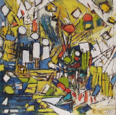 Formes abstraites éclatantes - Barbara Piatti