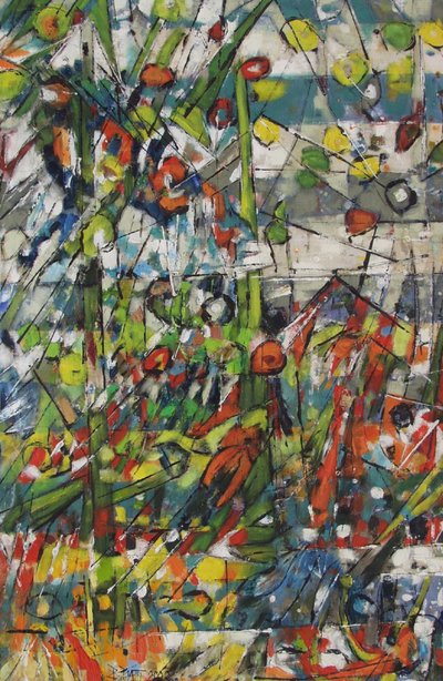 Abstrait : un jardin plein de vie - Barbara Piatti