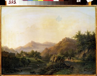 Paysage avec chemin - Barend Cornelis Koekkoek