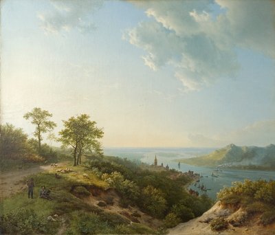 Vue sur Heidelberg, 1837 - Barend Cornelis Koekkoek