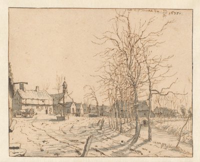 Vue de Gemert, Brabant-Septentrional - Barend Klotz (attributed to)