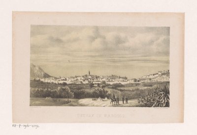 Vue de Tétouan au Maroc - Barend Leonardus Hendriks