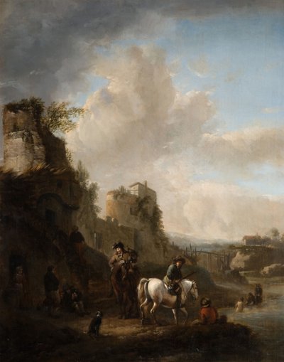 Le gué, 1655-1665 - Barent Gael