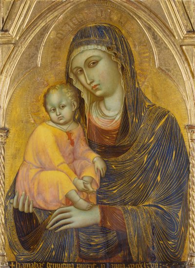 Madone et enfant - Barnaba da Modena