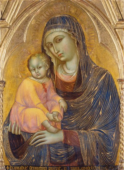 Madone et Enfant - Barnaba da Modena