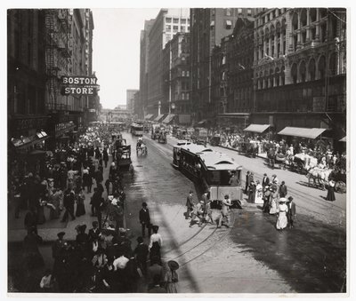 Rue State, Chicago, Illinois, USA, c.1905 - Barnes and Crosby