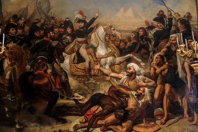 Bonaparte haranguant son armée avant la bataille des Pyramides - Baron Antoine Jean Gros