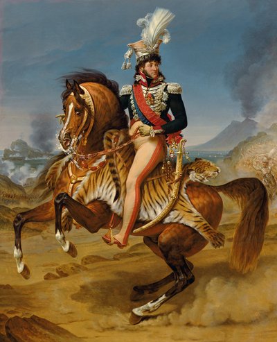 Portrait équestre de Joachim Murat (1767-1815) 1812 - Baron Antoine Jean Gros