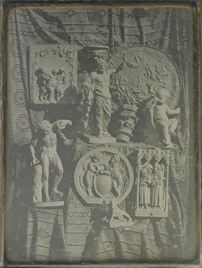 Nature morte avec moulages en plâtre - Baron Armand Pierre Séguier
