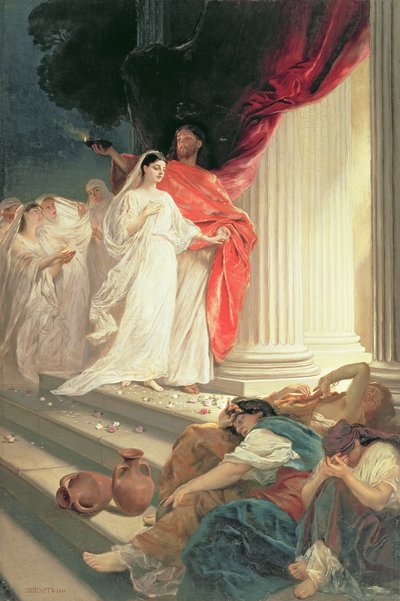 Parabole des Vierges Sages et Folles - Baron Ernest Friedrich von Liphart