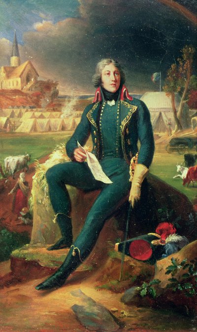 Portrait du général Louis-Lazare Hoche (1768-97) - Baron François Pascal Simon Gérard