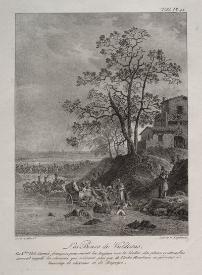 Campagne Espagnole : Les Marais de Valderas, Province de León - Baron Louis Albert Guillain Bacler d