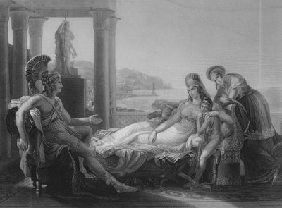 Énée et Didon - Baron Pierre Narcisse (after) Guerin