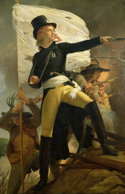 Henri de La Rochejaquelein (1772-94), chef de la révolte en Vendée, 1817 - Baron Pierre Narcisse Guerin