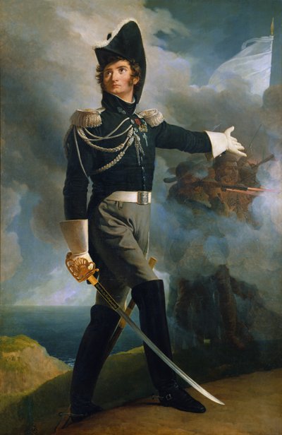Portrait de Louis du Vergier - Baron Pierre Narcisse Guerin