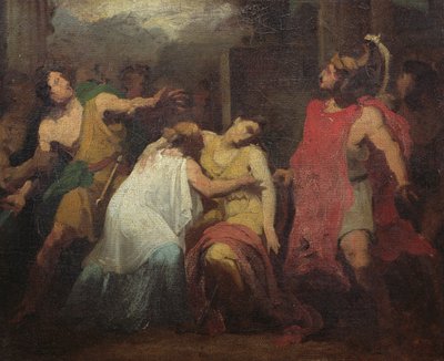 Étude pour la Mort de Lucrèce - Baron Pierre Narcisse Guerin