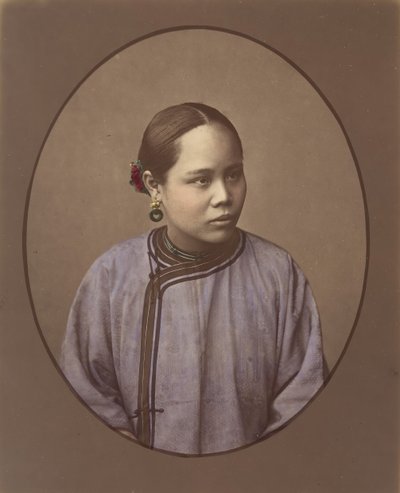 Fille de Shanghai, années 1870 - Baron Raimund von Stillfried