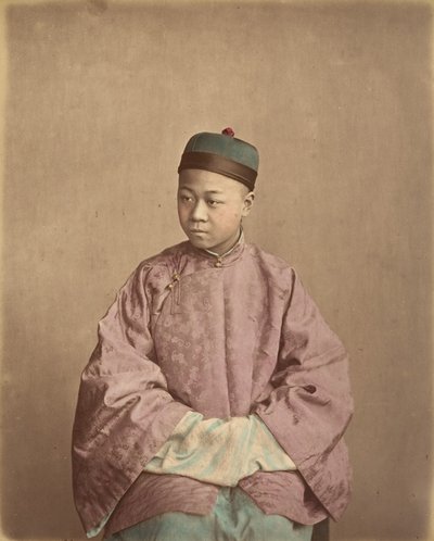 [Jeune gentilhomme chinois], années 1870 - Baron Raimund von Stillfried