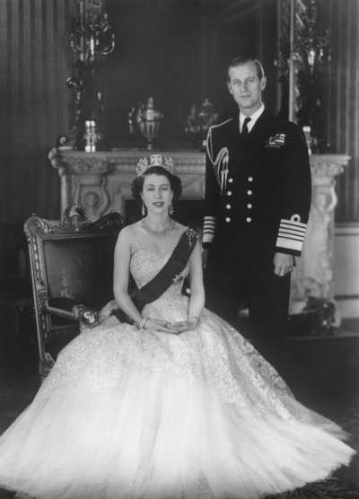 Sa Majesté la reine Elizabeth II et Son Altesse Royale le duc d