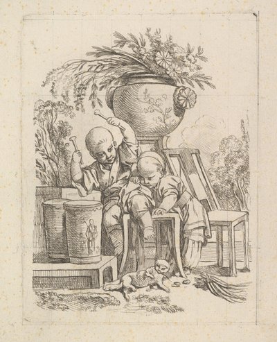 Deux enfants, l