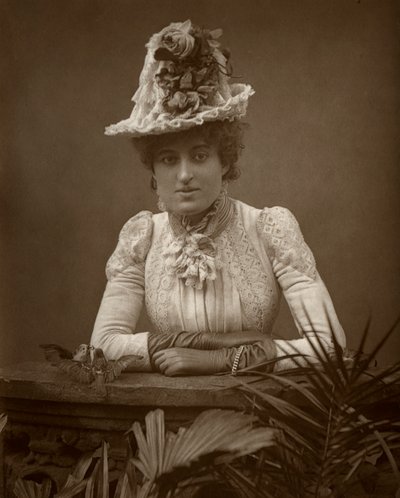 Actrice britannique Cissy Grahame dans Le Pickpocket, 1886 - Barraud