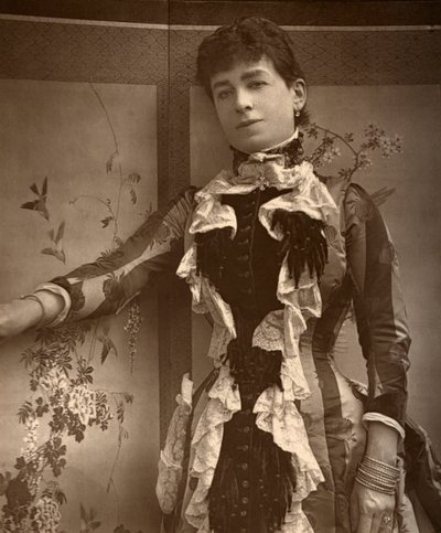 Actrice britannique Lady Monckton dans Jim the Penman, 1886 - Barraud