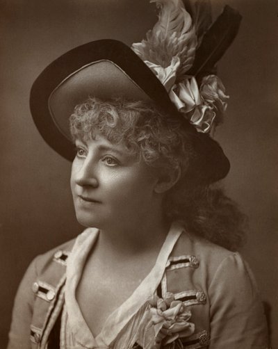 Lydia Thompson, danseuse, actrice et productrice de théâtre britannique, 1886 - Barraud