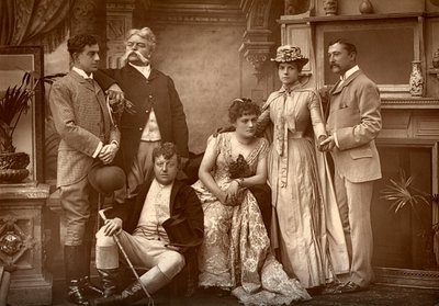 La compagnie de Drury Lane dans A Run of Luck, au théâtre de Drury Lane, Londres - Barraud