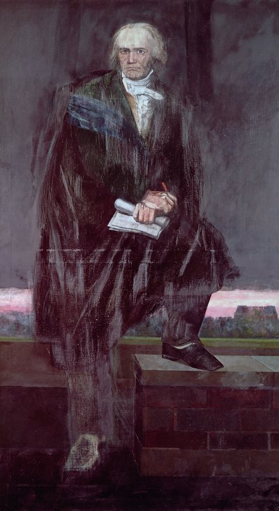 Portrait de Beethoven (inachevé) - Barry Fantoni