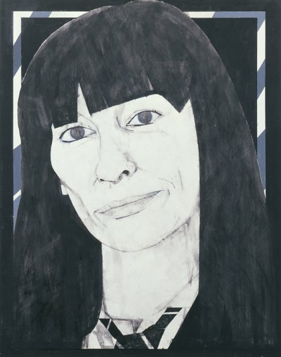 Portrait de Beryl Bainbridge, illustration pour Cosmopolitan, 1970s - Barry Fantoni